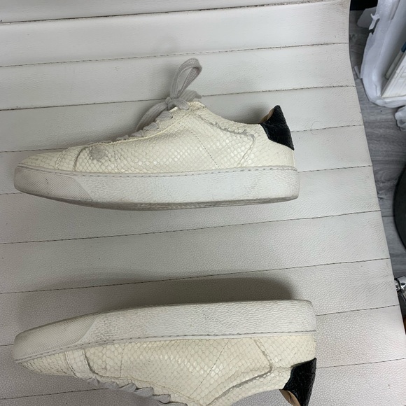 All Saints Sneakers with snake like emboss - Picture 8 of 14